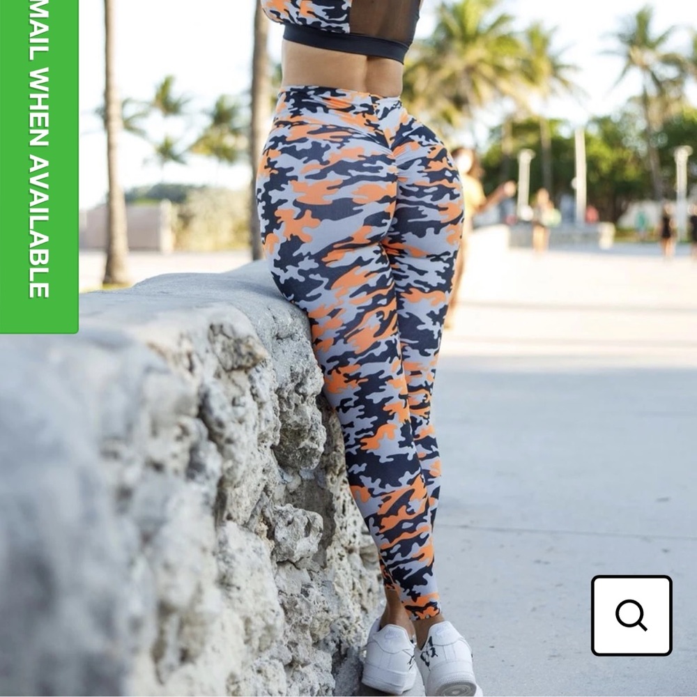 Blue Body Brazil Army Camo Leggings